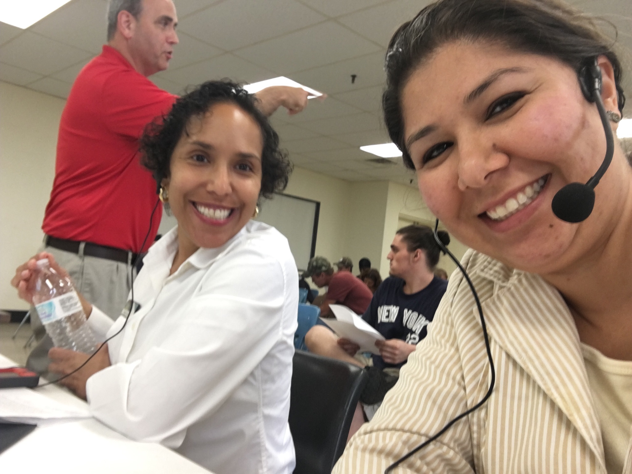 Emily & Sheila interpreting company training